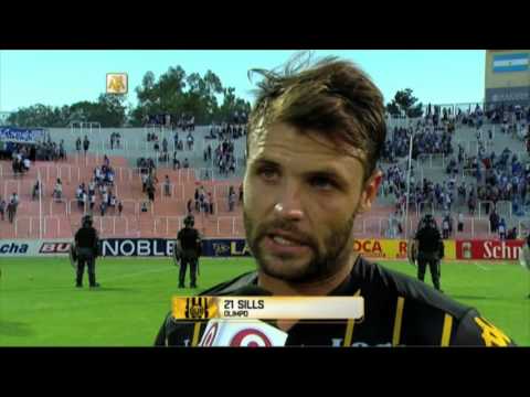 Sills: "Pagamos caro los errores". Godoy Cruz 1 - Olimpo 0. Fecha 8. Primera División 2016