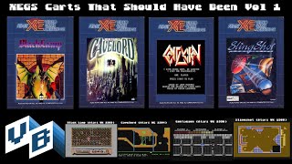 XEGS Games Carts that should have been  -  if Atari had decided to continue. Vol 1