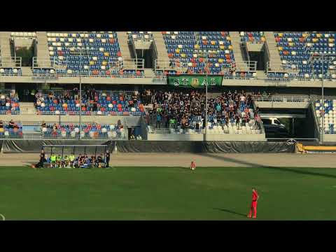 Kibice "Stalówki" na meczu Stal Stalowa Wola - Warta Poznań w Rzeszowie