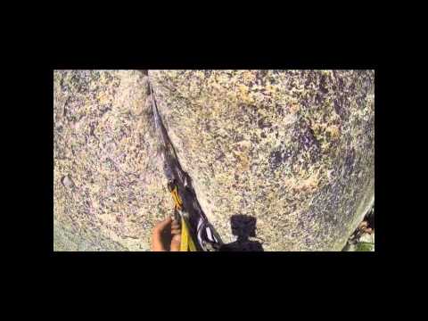 short clips from aid climbing the lost arrow spire. August 2014.