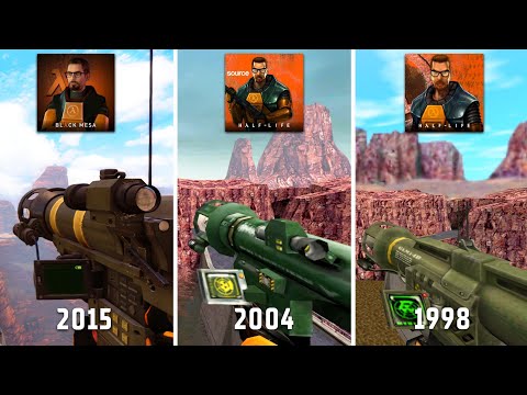 Half Life: Original vs Source vs Remake [Black Mesa]