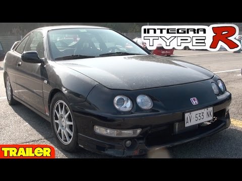 HONDA INTEGRA TYPE R DC2 (Acceleration Sound Exhaust Loud on board) °°°(TRAILER)°°°