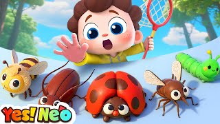 Baby Catches Bugs | Learn About Bugs | Educational | Nursery Rhymes &amp; Kids Songs | Yes! Neo