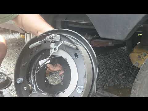 How to: Dexter Never Adjust Brakes, Dexter/Lippert Axles Nev-R-Adjust Electric Brakes Kit.