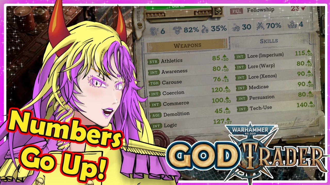 When you have intellect what is the point of any other stat? | Warhammer: Rogue Trader
