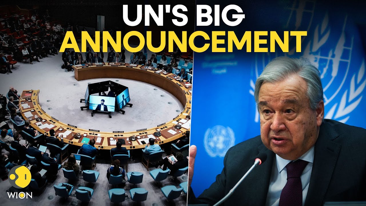 LIVE: UN Secretary-General António Guterres Press Conference Ahead of G20 Summit | WION