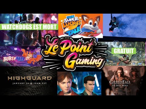 🔥ACTU GAMING (25/1): HIGHGUARD, HYTALE POKEMON, CODE VERONICA REMAKE, WATCHDGOS DISPARAIT, etc...