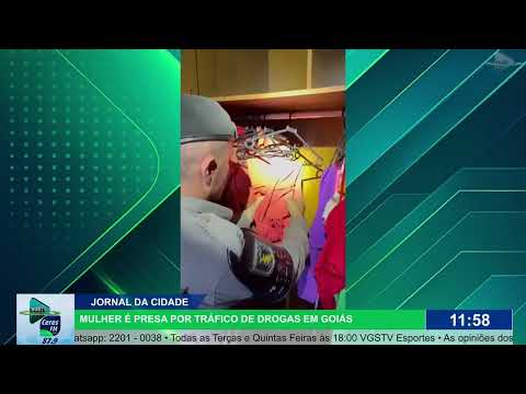 MULHER É PRESA POR TRAFICO DE DROGAS EM GOÍAS!!!