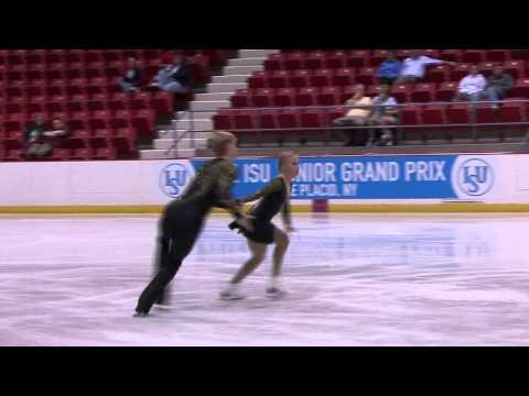8 E. KUKLINA / M. PETUKHOV (RUS) - ISU JGP Lake Placid Junior Pairs Free Skating