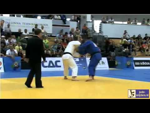 Judo 2013 European Open Men Tallinn: Rodrigues (POR) - van t End (NED) [-90kg]