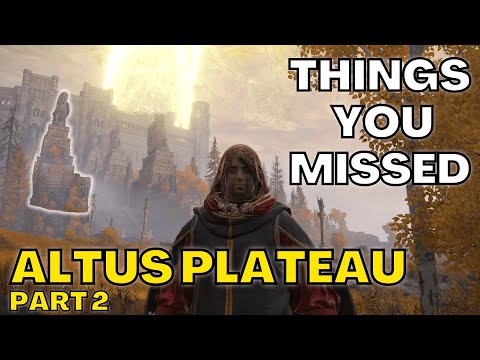 The Top Things You Missed In ALTUS PLATEAU (Part 2)!  - Elden Ring Tutorial/Guide/Walkthrough