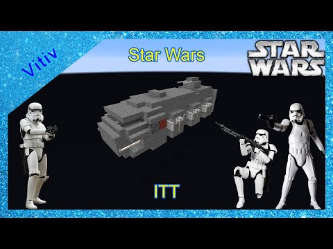 Star Wars Imperial Troop Transport 'ITT' in Minecraft - Tutorial