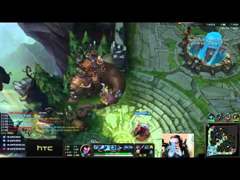 [Carry All TV] [Bjergsen Stream] TSM Bjergsen - Yasuo VS Twisted_Fate - Mid Lane