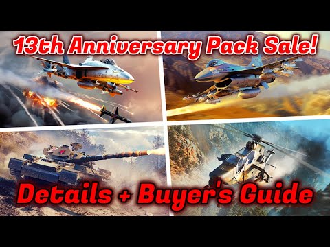 War Thunder 13th Anniversary Pack Sale - Details + Buyer's Guide