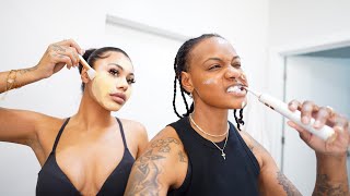 Our detailed GRWM for date night!