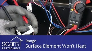 Range Radiant Surface Element Won't Heat