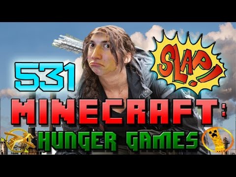 Minecraft: Hunger Games w/Mitch! Game 531 - SUPER SLAP ATTACK!