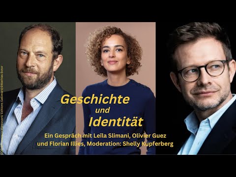 Frankfurterbuchmesse 2022 // Gespräch mit Leila Slimani, Olivier Guez und Florian Illies