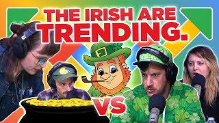 Saint Patrick's Day Challenge: Hot Rainbow on Rainbow Action - Google Trends Show