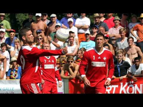 Faustball-EM 2012: Finale Österreich - Schweiz