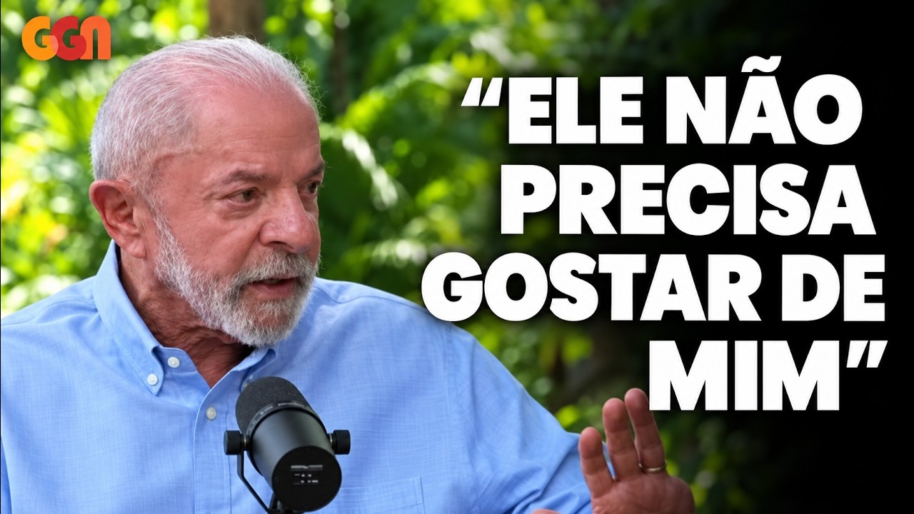 Lula fala da relação com Trump: "faço questão que respeite o Brasil"