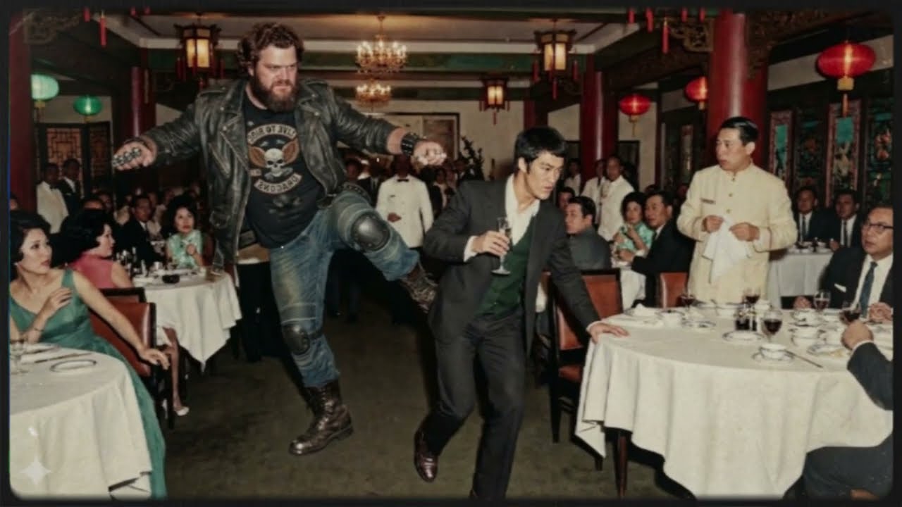 265 lb Bodybuilder Humiliates Bruce Lee in a Restaurant — One Minute Later, He’s Out of Breath