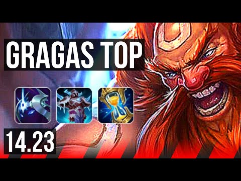 GRAGAS vs AKALI (TOP) | EUW Grandmaster | 14.23