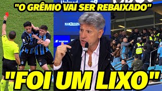 “EU NUNCA VI ISSO NA VIDA..O GRÊMIO VAI CAIR..” RENATO SE DESESPERA E CAGUETA JOGADOR 