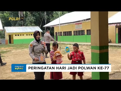 POLRES BARITO TIMUR KAMPANYEKAN RISE AND SPEAK DI HARI JADI POLWAN KE-77