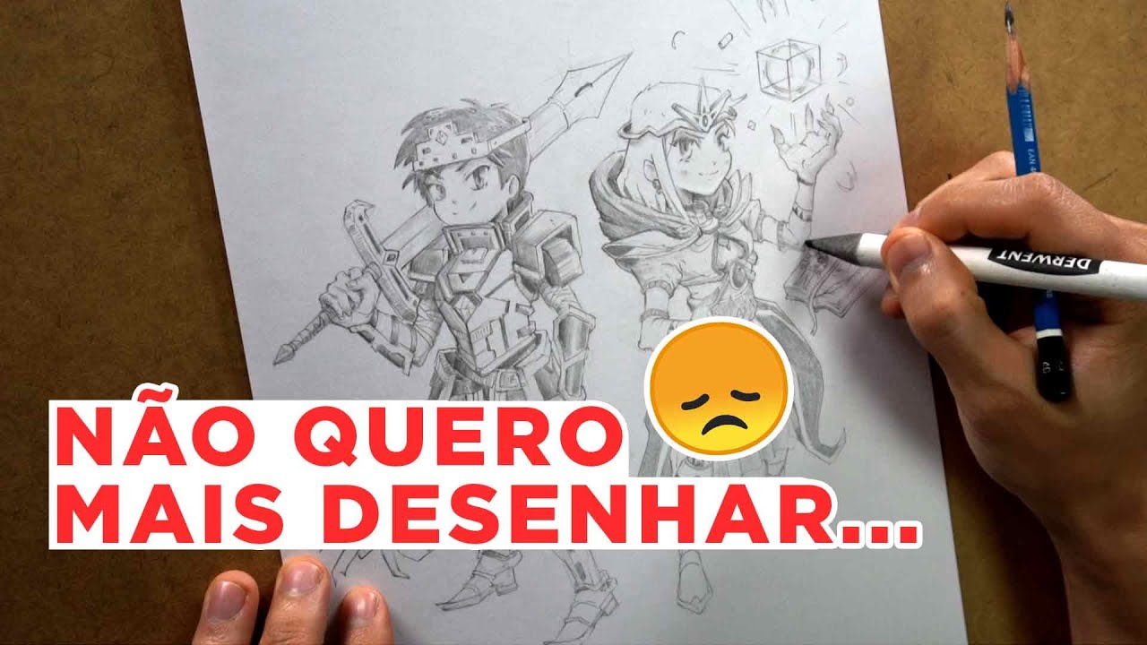 Aos Desenhistas com DESÂNIMO para desenhar 😔 Hora de Encarar a Dura Realidade…