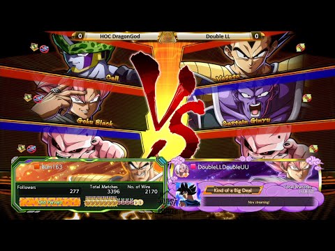 PS4 DBFZ - COM 28 - HOC DragonGod vs Double LL [ Intense Great Set ]