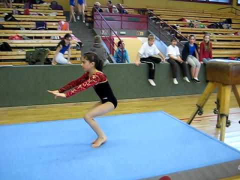 Turnen Schul WK 23.02.2011, Sprung Hannah