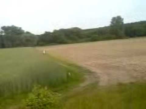 Heinisch mit seiner Crossa!