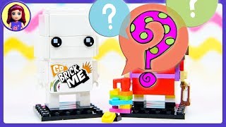 Face Reveal 😉& Fun Facts about me Brickheadz Go Brick Me Make Yourself in LEGO Bricks