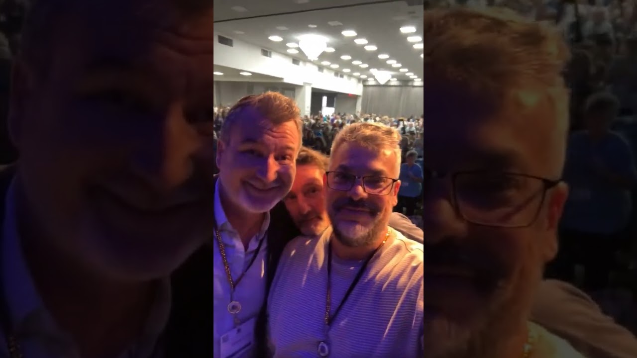 Jean Charles Moyen, Tony Rodrigues and Dan Willis at GSIC 2023