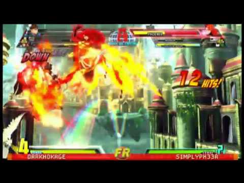 Dark Hokage vs Simplyph33r - MvC3 Ranbat 1.2 - 3/1/2011