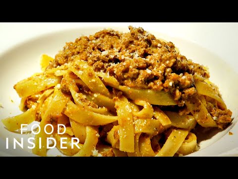 Emilio's Ballato Makes The Best Pasta Bolognese In NYC | Legendary Eats Video