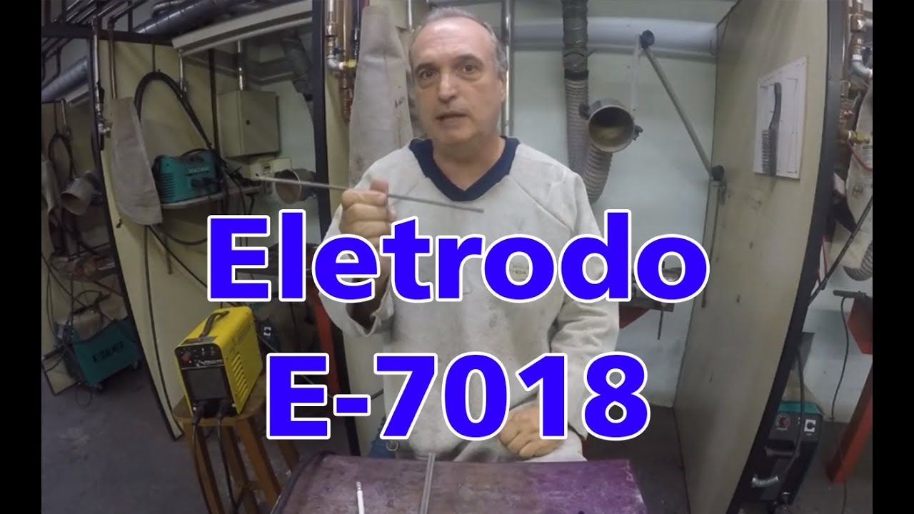 Soldagem ao arco elétrico com eletrodo revestido E-7018