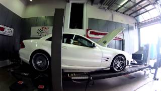 preview picture of video 'Mega Speed Mercedes SL 63 AMG 525 PS (630 Nm) → 555 PS (670 Nm) Chiptuning'