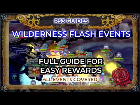 Wilderness Flash Events FULL Guide RS3 | Easy Rewards and Exp | All Events Covered
