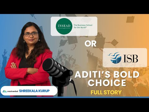 Aditi — INSEAD MBA admit, bold move from ISB