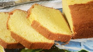 how to bake a cake with plain flour and baking powder