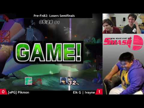 "Pre-FnB2" - [ePG] Pikmon (G&W) v. Elk G | Ivayne (Marth) - Losers Semis