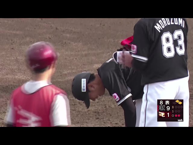 【ファーム】打者一巡の猛攻!! マリーンズ・上田希由翔 このイニング自身2本目のヒットはライトへのタイムリー!! 2025年5月23日 東北楽天ゴールデンイーグルス 対 千葉ロッテマリーンズ