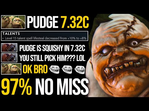 They Nerfed Pudge In 7.32c - Is It Still Good?? | Pudge Official