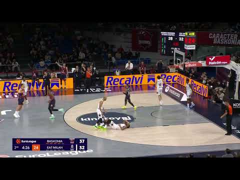 Highlights | Kosner Baskonia vs Olimpia Milano | EuroLeague R.14