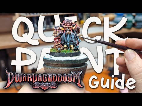A quick paint Guide for Greebo Games' Chaos Dwarf