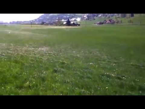 Hermoso dia de hoy cominando en Konolfingen.