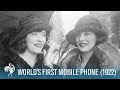 World's First Mobile Phone (1922) | British Pathé
