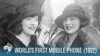 World&#39;s First Mobile Phone (1922) | British Pathé